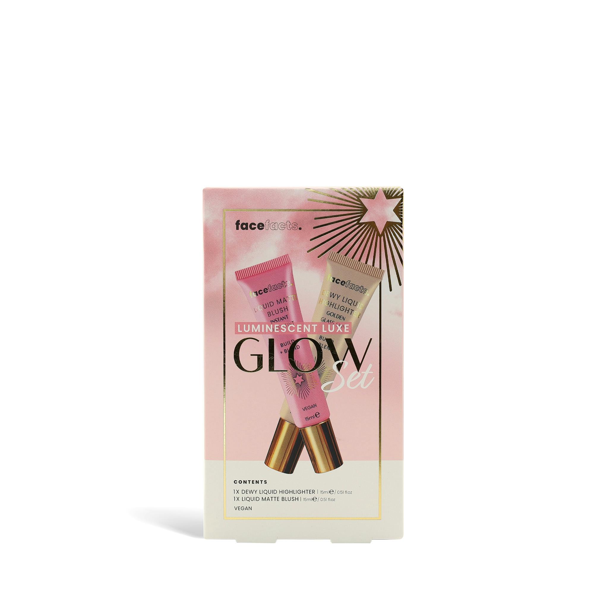 Face Facts Luminescent Luxe Glow Set 2 st