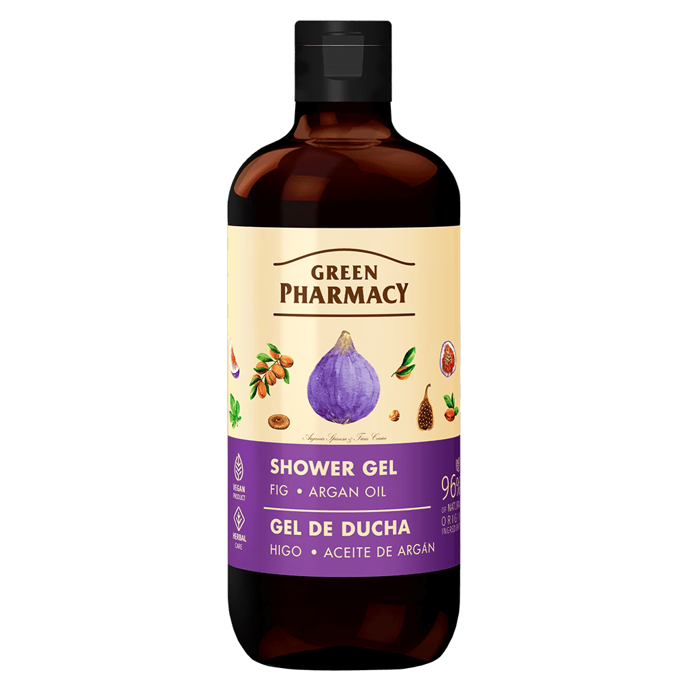 Green Pharmacy Shower Gel Fig And Argan Oil 500 ml