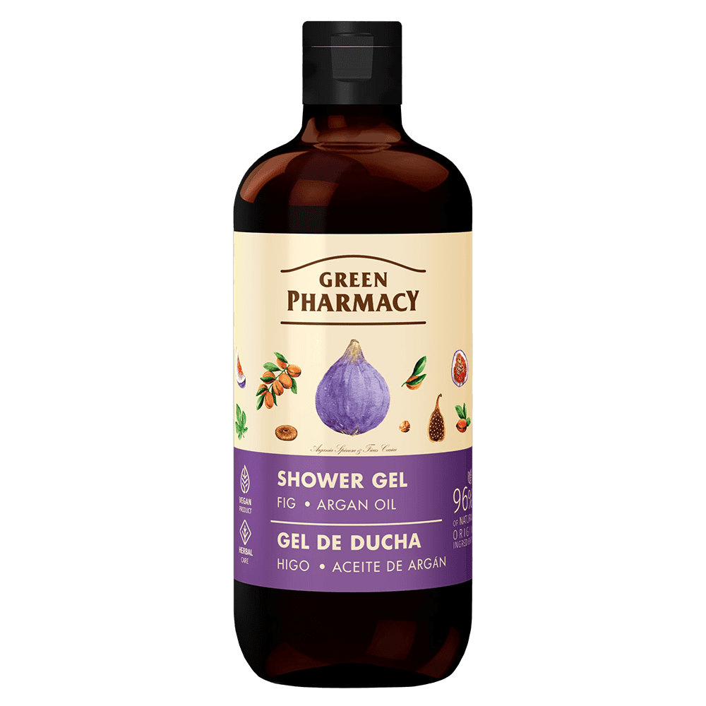 Green Pharmacy Shower Gel Fig And Argan Oil 500 ml