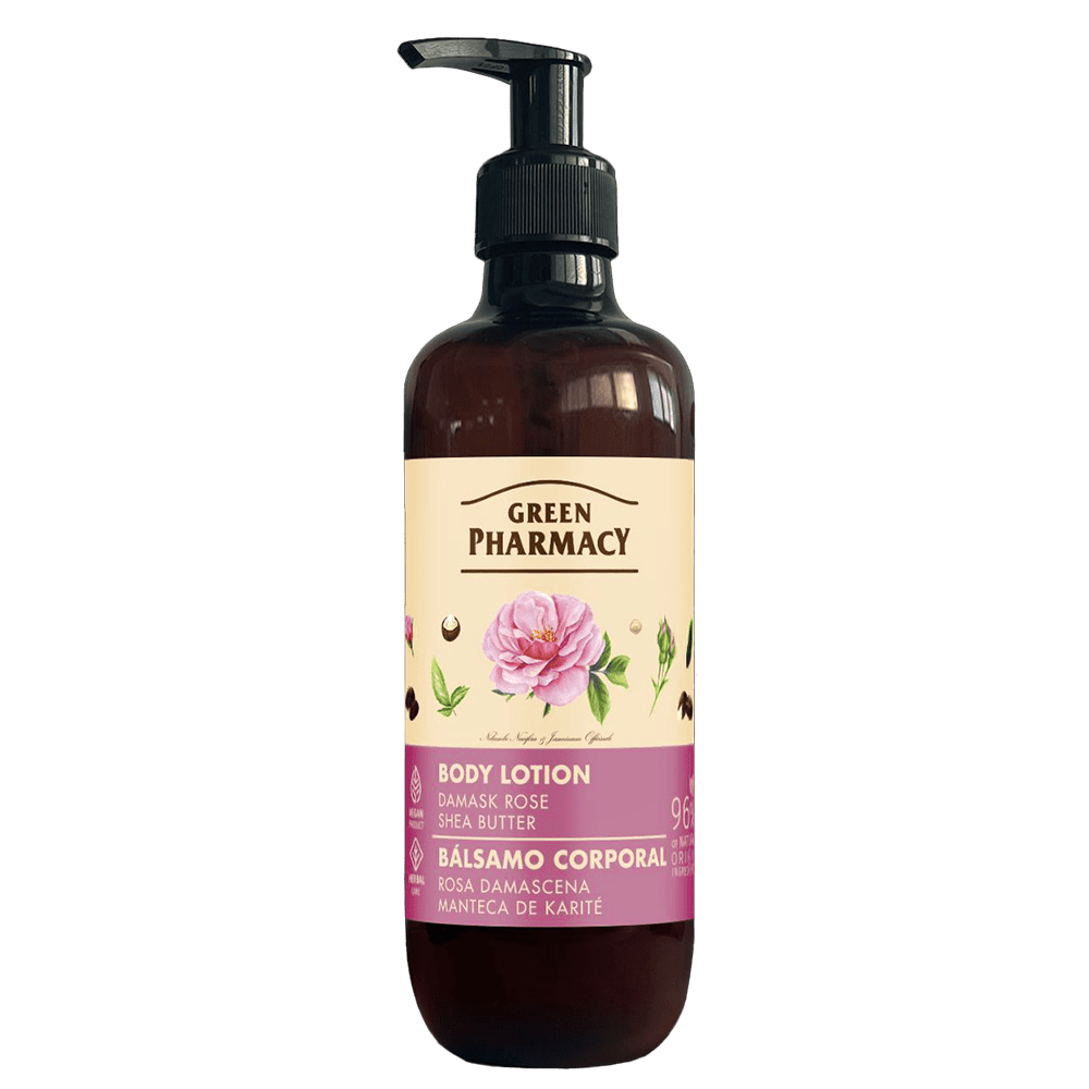 Green Pharmacy Body Lotion Damask Rose And Shea Butter 400 ml