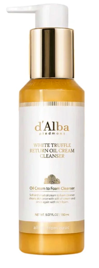 d'Alba White Truffle Return Oil Cream Cleanser 150 ml
