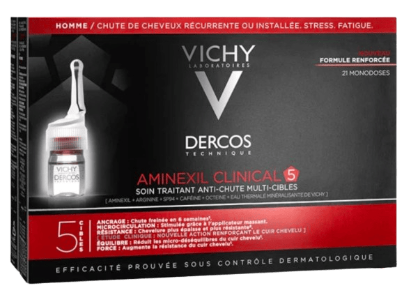 Vichy Dercos Aminexil Clinical 5 Anti-Hair Loss Treatment 21 x 6 ml