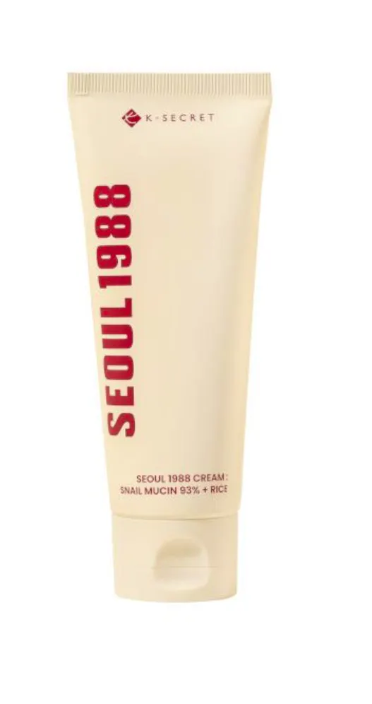 K-SECRET Seoul 1988 Cream Snail Mucin 93% + Rice 100 ml