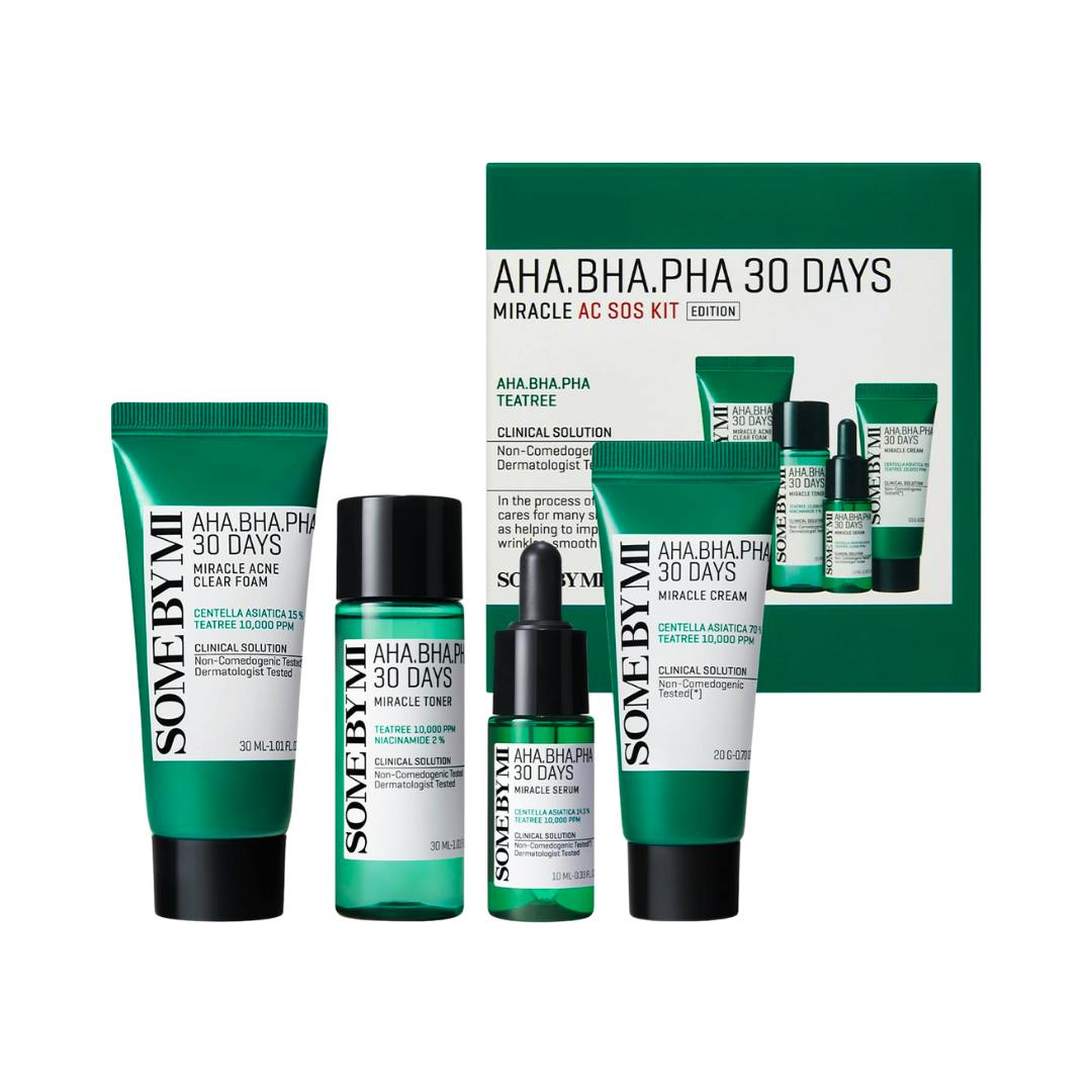 Some By Mi AHA-BHA Miracle AC SOS Kit 10 ml + 2 x 30 ml + 20 g