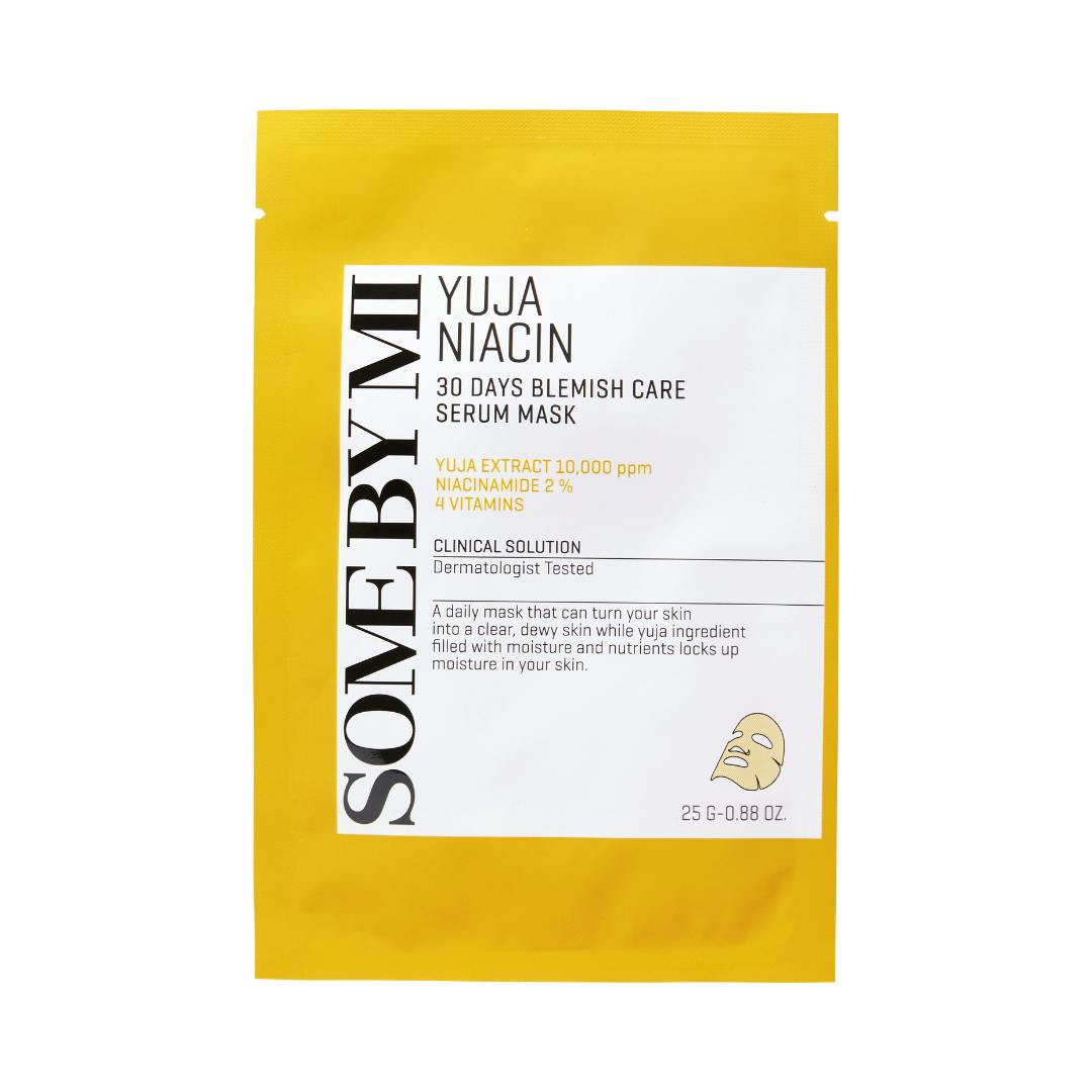 Some By Mi Yuja Niacin Blemish Serum Mask 25 g