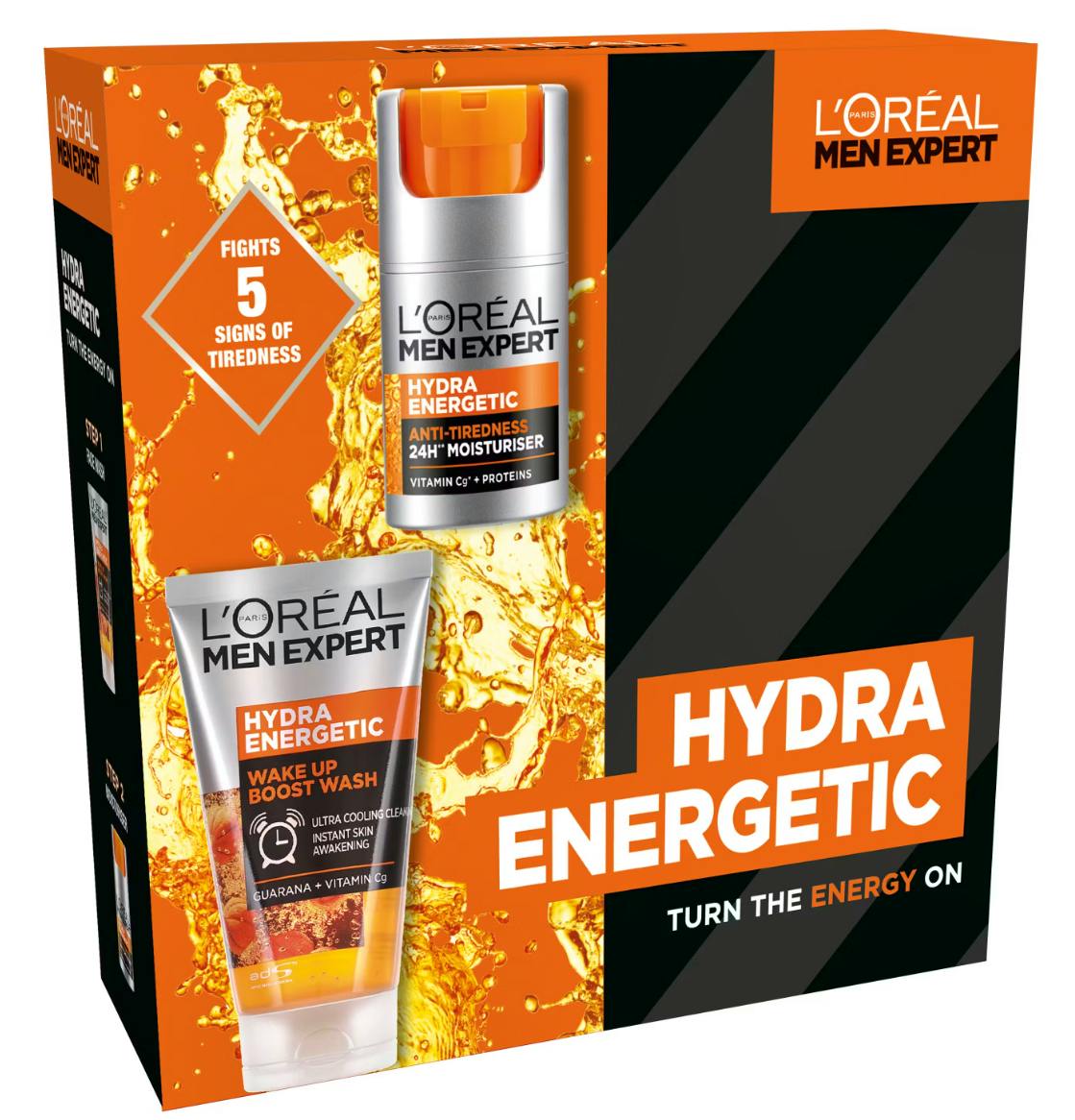 L'Oréal Paris Men Expert Hydra Energetic Turn The Energy On 2 stk
