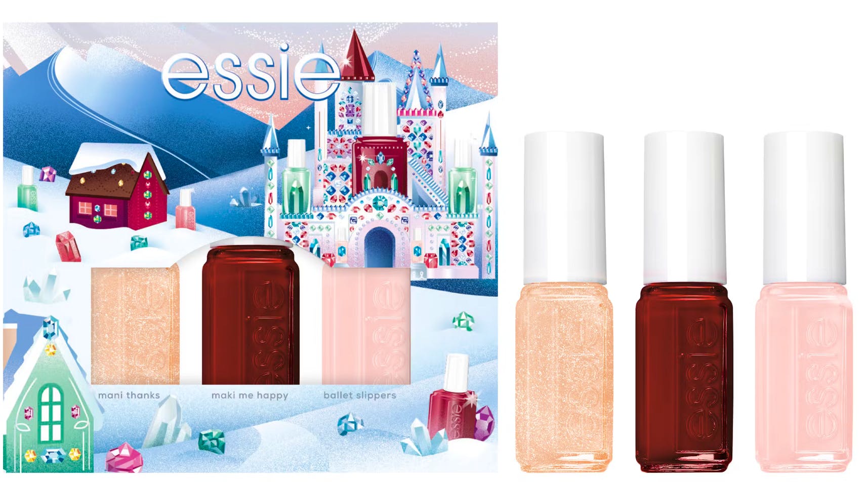 Essie Mini Trio Kit Mani Thanks 15 ml
