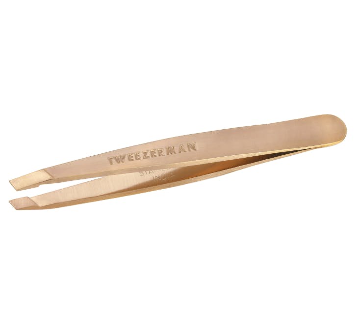 Tweezerman Mini Slant Tweezer Rose Gold 1 st