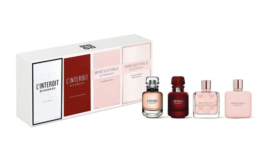 Givenchy Miniature Fragrance Set 10 ml + 10 ml + 8 ml + 8 ml