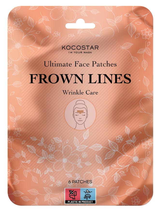 KOCOSTAR Ultimate Face Patches Frown Lines 6 st