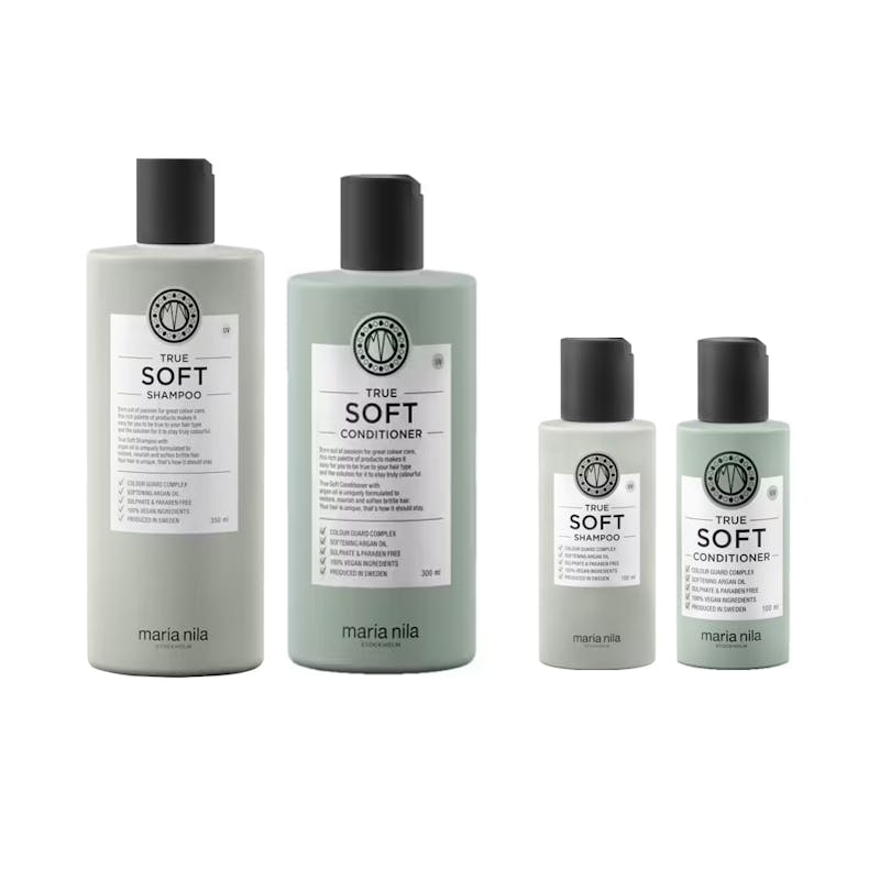 Maria Nila True Soft Gift Set 350 ml + 300 ml + 100 ml