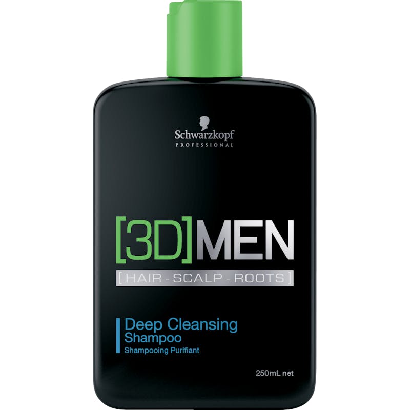 Schwarzkopf 3D Men Deep Cleansing Shampoo 250 ml