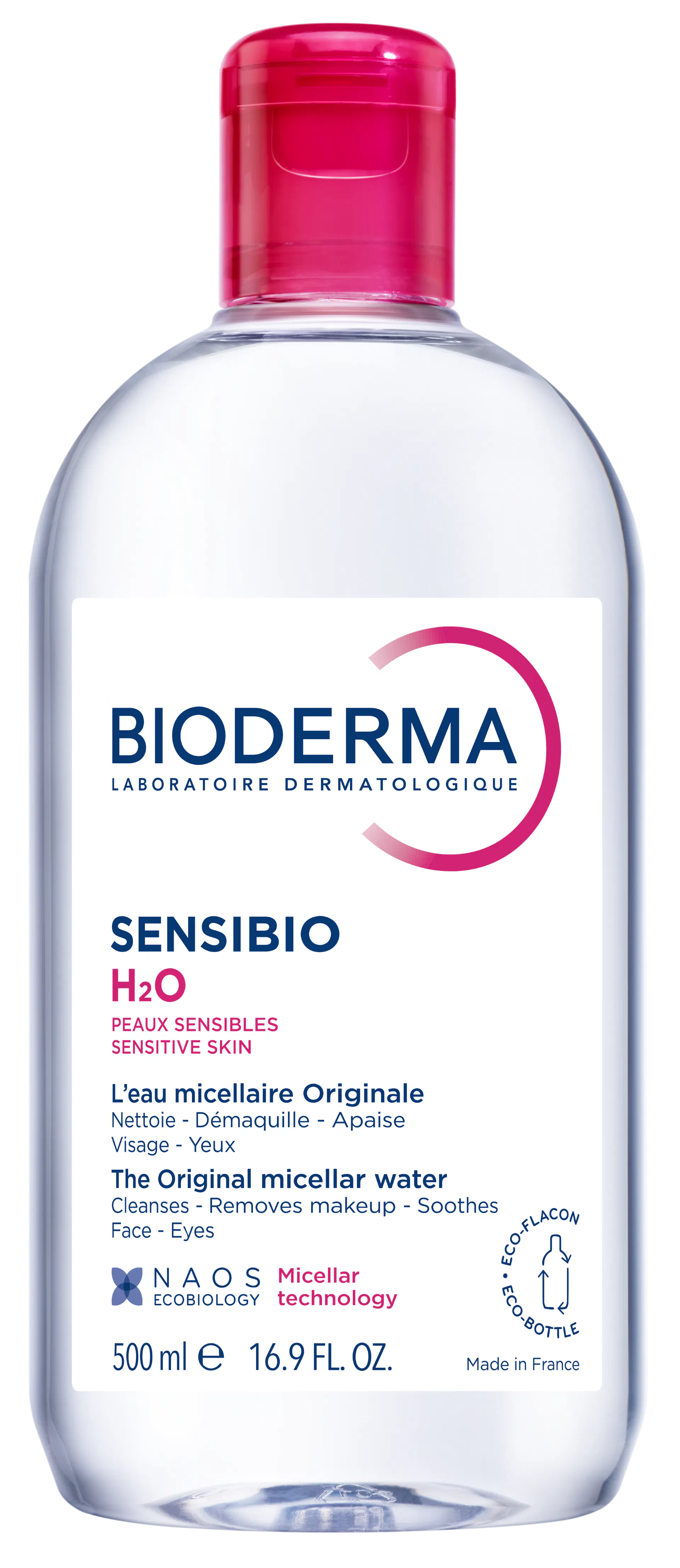 Bioderma Sensibio H2O Micellar Water Sensitive Skin 500 ml