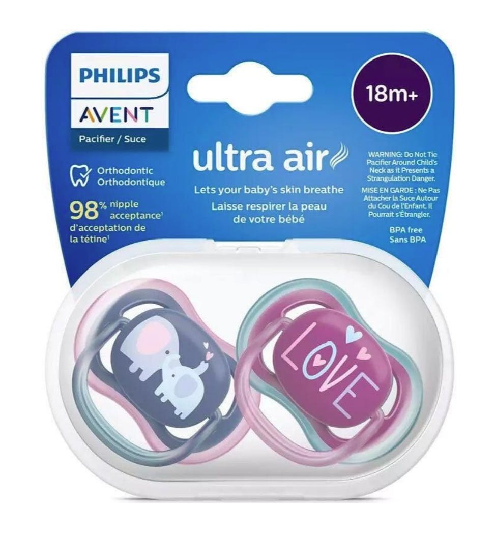 Philips Avent SCF349/22 SCF349/18 Ultra Air +18 M Purple/Blue 2 pcs