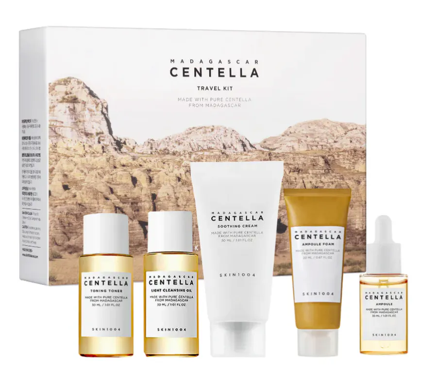 SKIN1004 Madagascar Centella Travel Kit 30 ml + 20 ml + 30 ml + 30 ml + 30 ml