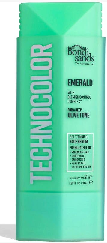 Bondi Sands Technocolor Face Serum Emerald 50 ml