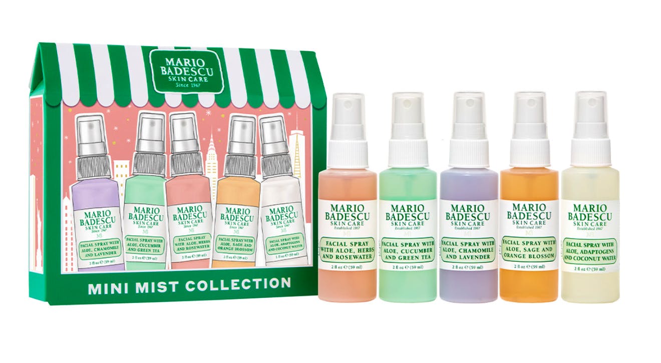 Mario Badescu Mini Mist Collection Set 59 ml + 59 ml + 59 ml + 59 ml + 59 ml