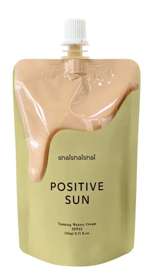 shaishaishai Positive Sun Tanning Watery Cream 110 ml