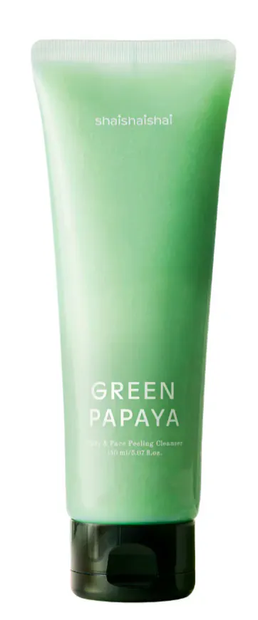 shaishaishai Green Papaya Body & Face Peeling Cleanser 150 ml