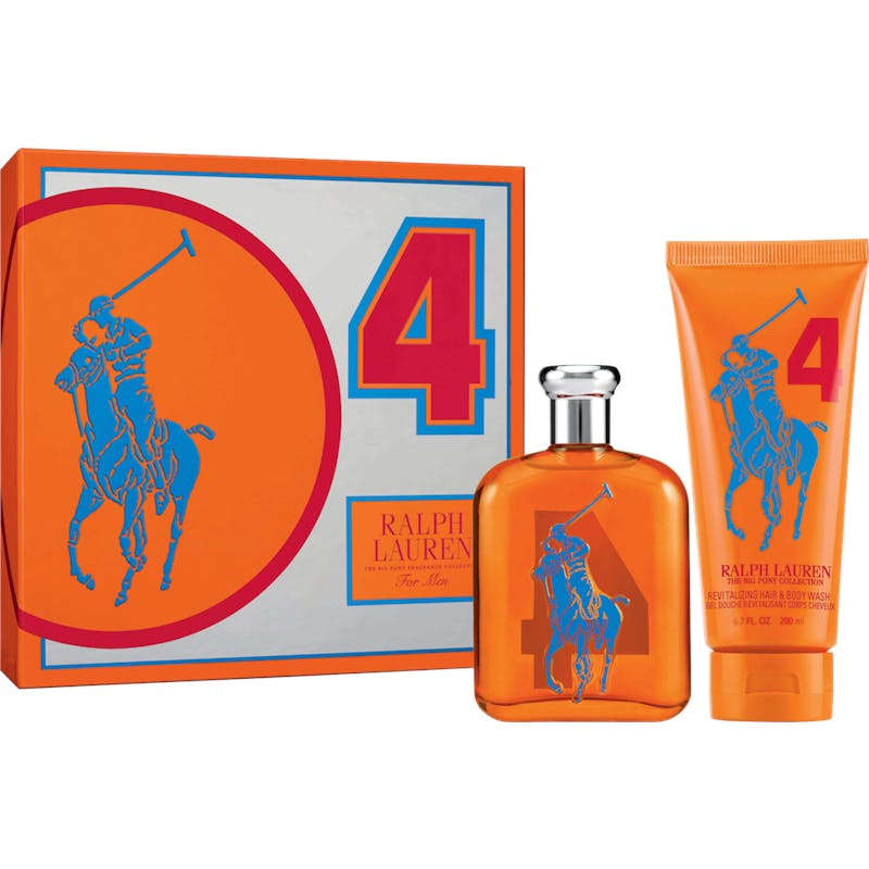 Ralph Lauren Big Pony 4 Orange EDT Hair and Body Wash 75 ml 200 ml 329.95 kr