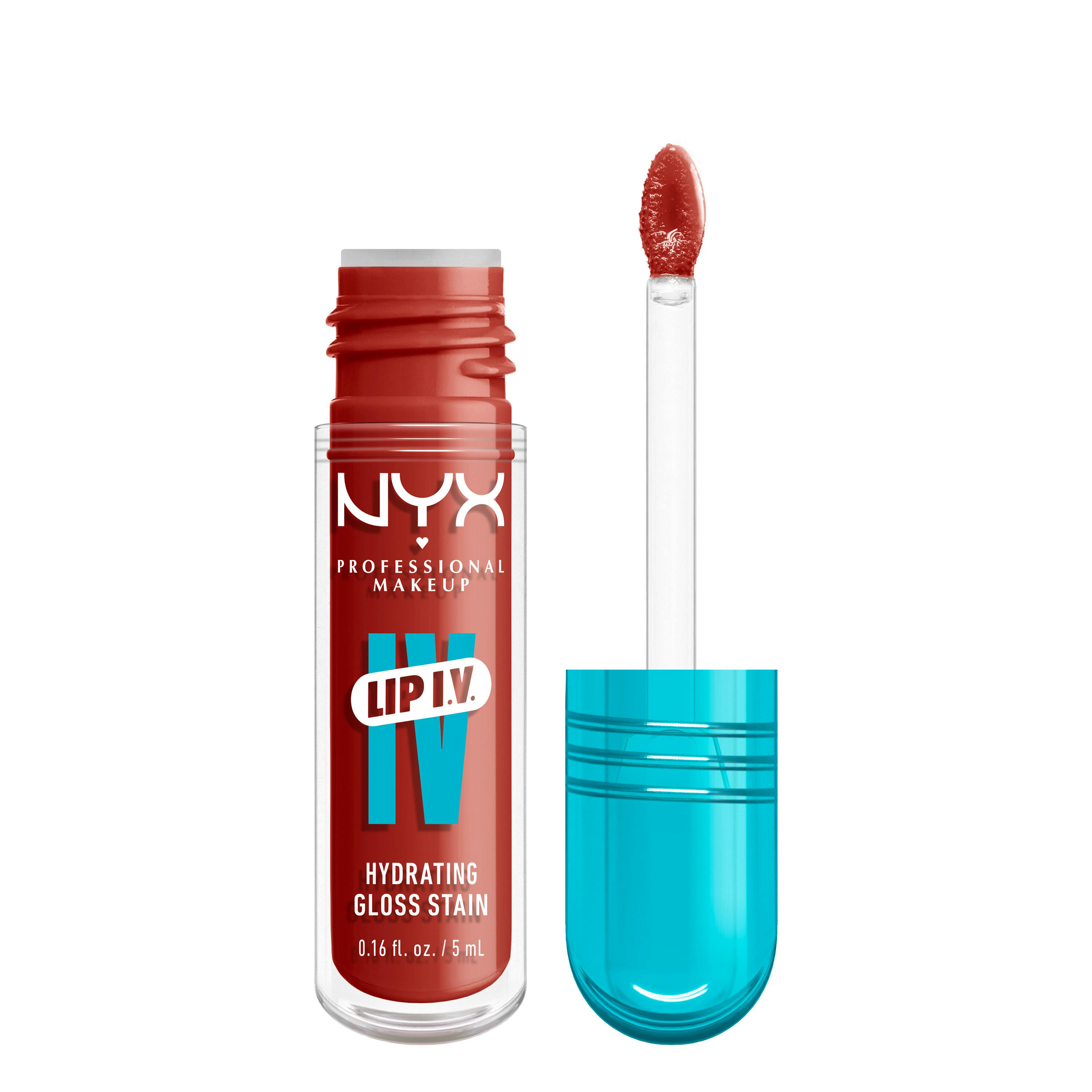NYX Professional Make-Up Lip I.V. Hydrating Gloss Stain Burst That Tang! 5 ml