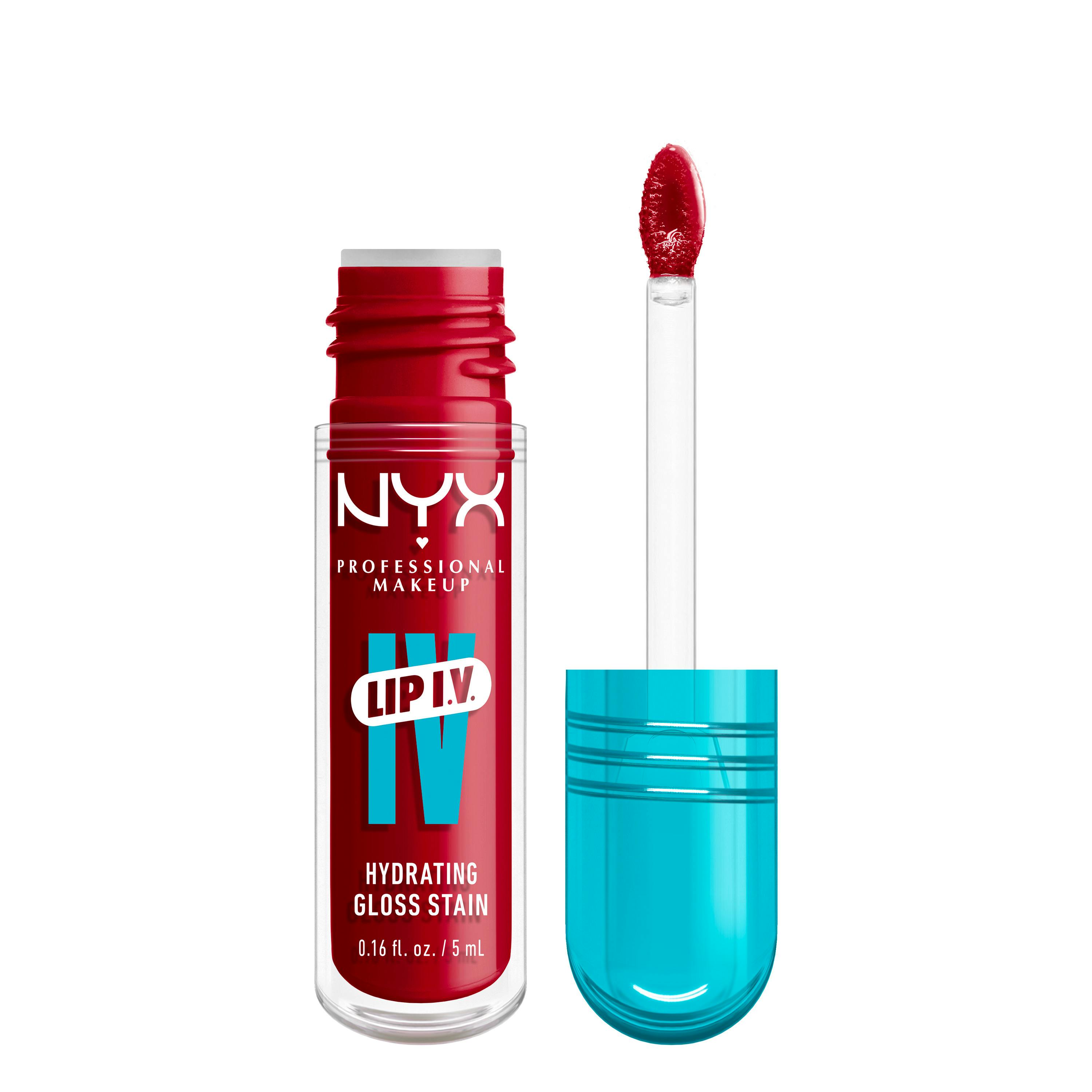 NYX Professional Make-Up Lip I.V. Hydrating Gloss Stain Redy-Y Set Wet! 5 ml