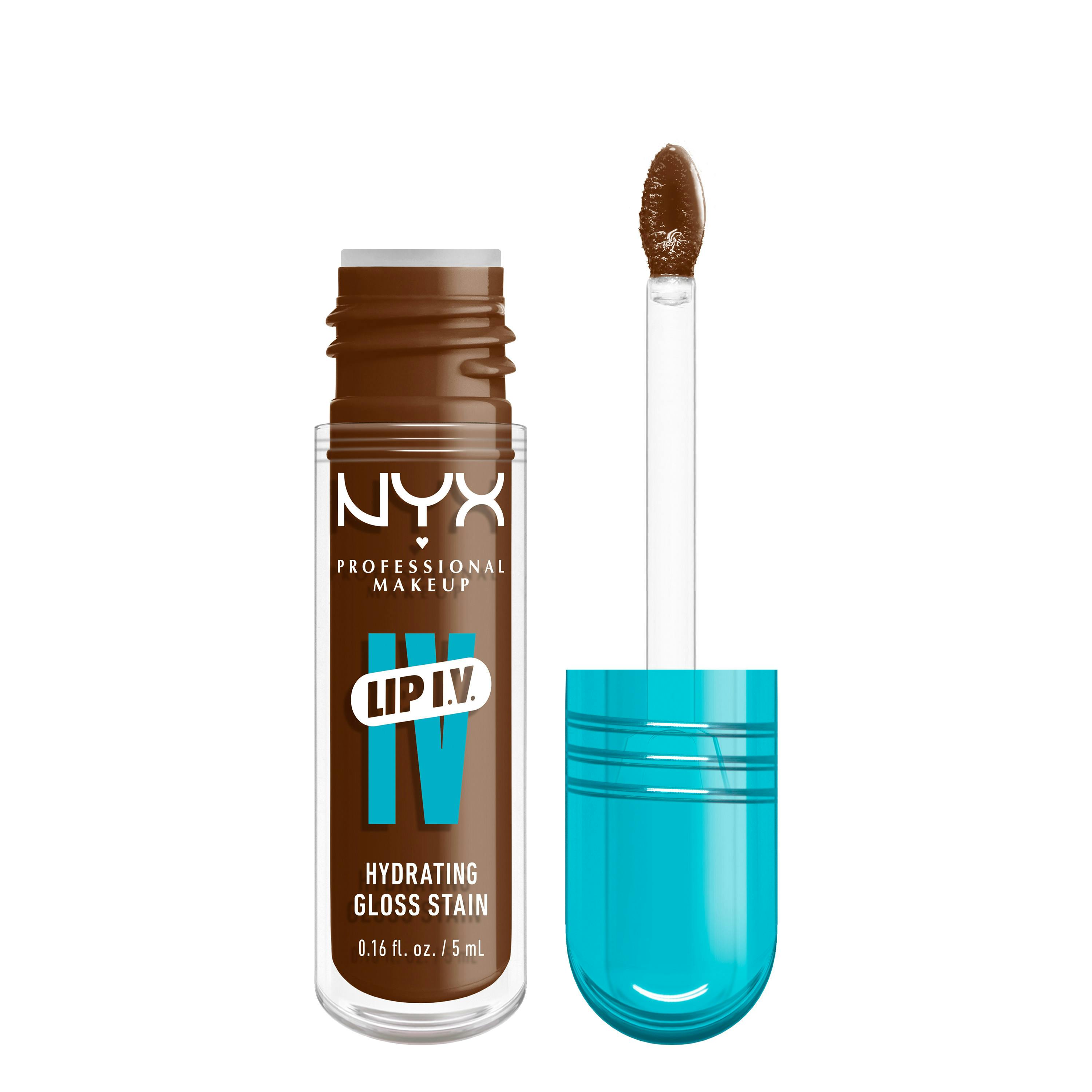 NYX Lip I.V. Hydrating Gloss Stain Cocoa Quench! 5 ml