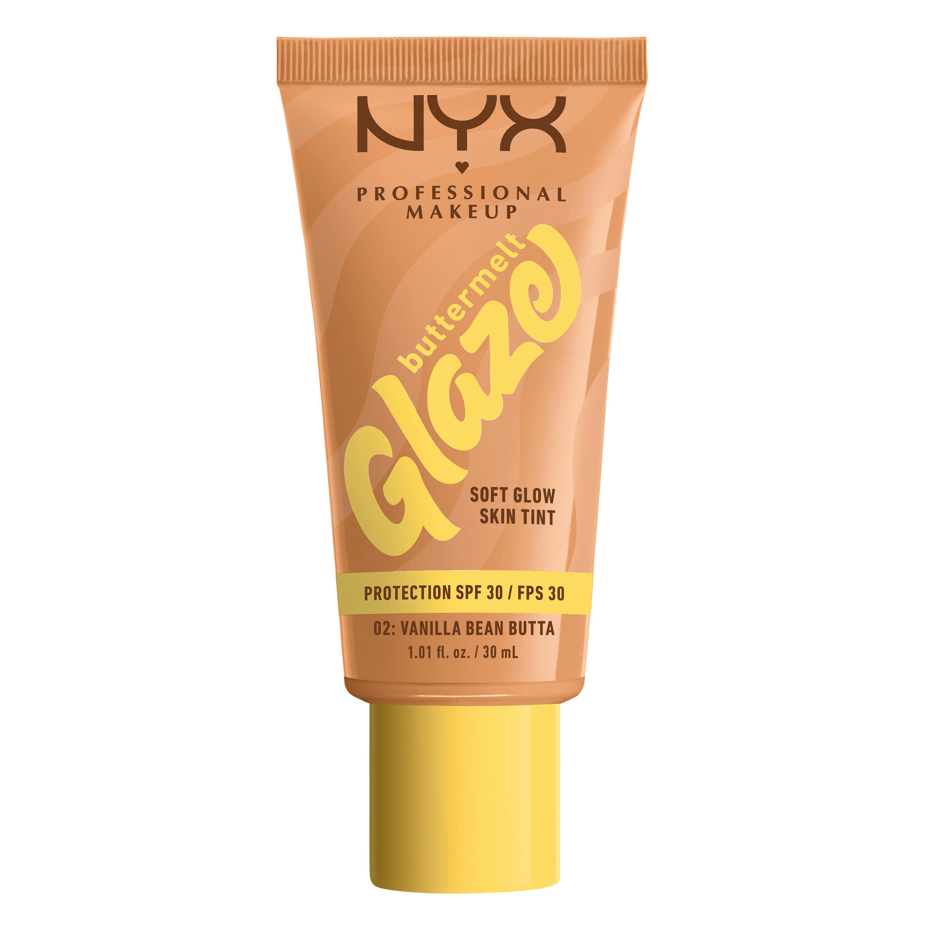 NYX Professional Make-Up Buttermelt Glaze SPF30 Foundation Vanilla Bean Butta 30 ml