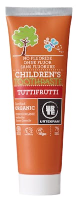 Urtekram Children Orgaaninen Tuttifrutti Hammastahna 75 ml