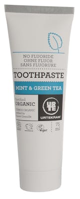 Urtekram Mint &amp; Green Tea Tannkrem Økologisk 75 ml