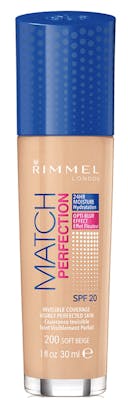 Rimmel Match Perfection Foundation 200 Soft Beige 30 ml