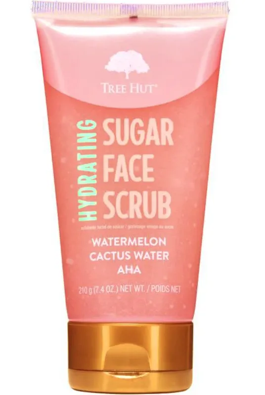 Tree Hut Hydrating Watermelon & Cactus Water Face Scrub 210 g
