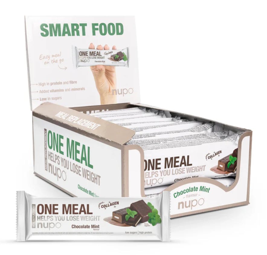 Nupo One Meal Bar Chocolate Mint 15 stk