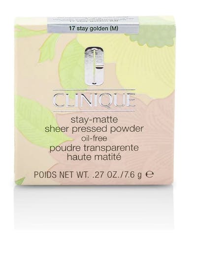 Clinique Stay Matte Sheer Pressed Powder 17 Stay Golden 7.6 g