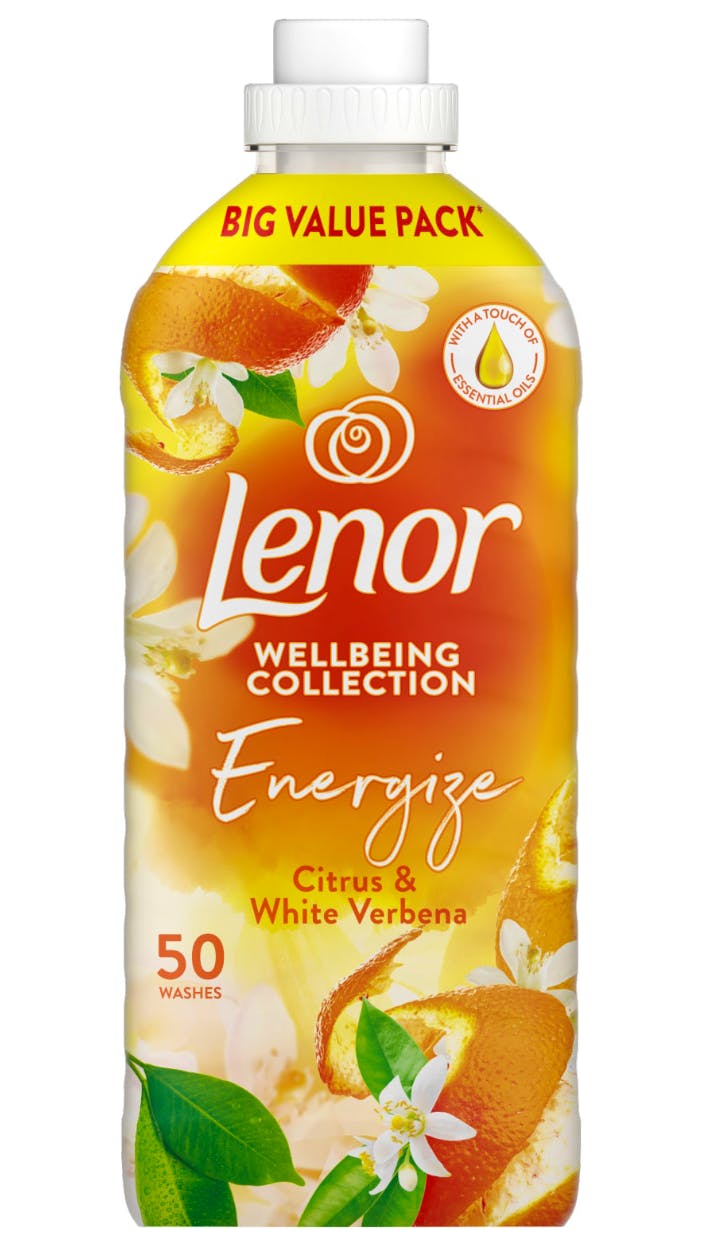 Lenor Fabric Conditioner Wash Citrus & White 1650 ml