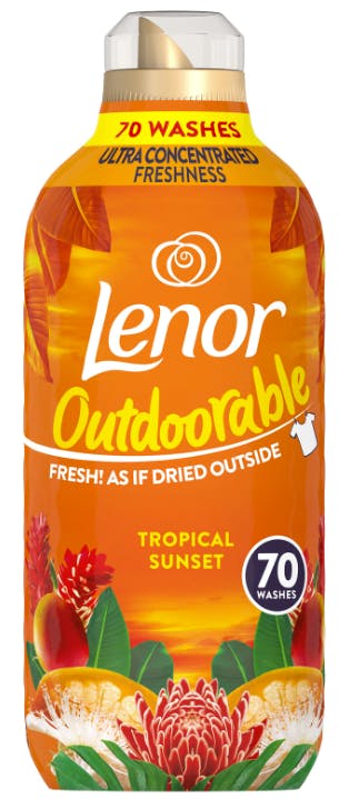Lenor Outdoorable 70 Wash Tropical Sunset 980 ml