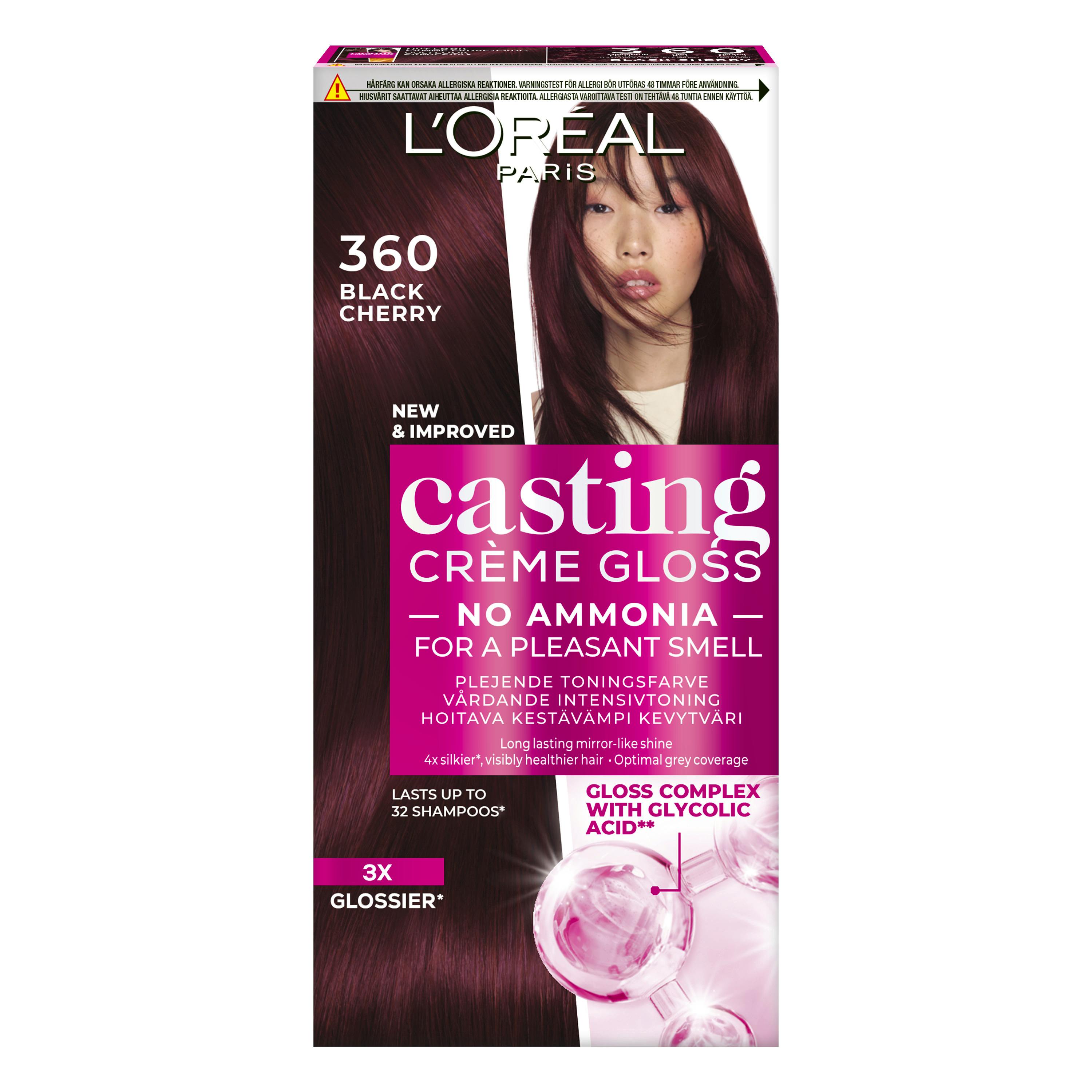 L'Oréal Paris Casting Creme Gloss 360 Black Cherry 1 stk