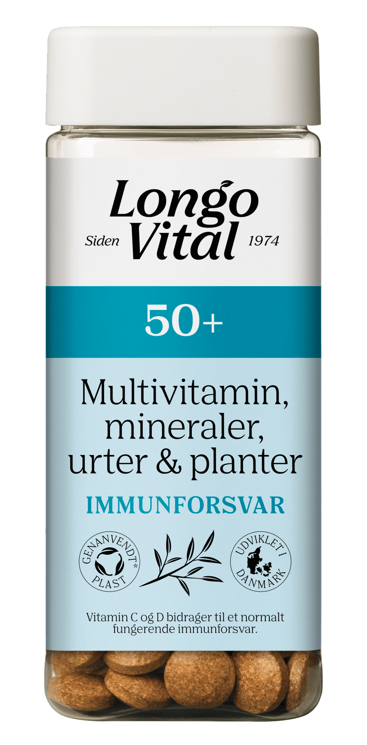 Longo Multivitamin 50+ 180 stk