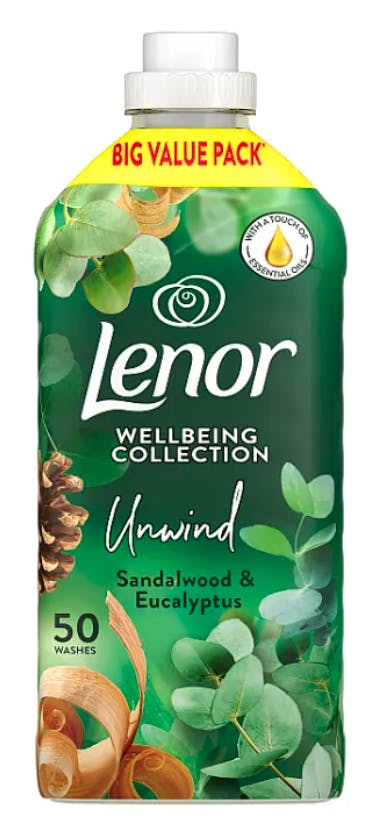 Lenor Fabric Conditioner Sandalwood & Eucalyptus 1650 ml