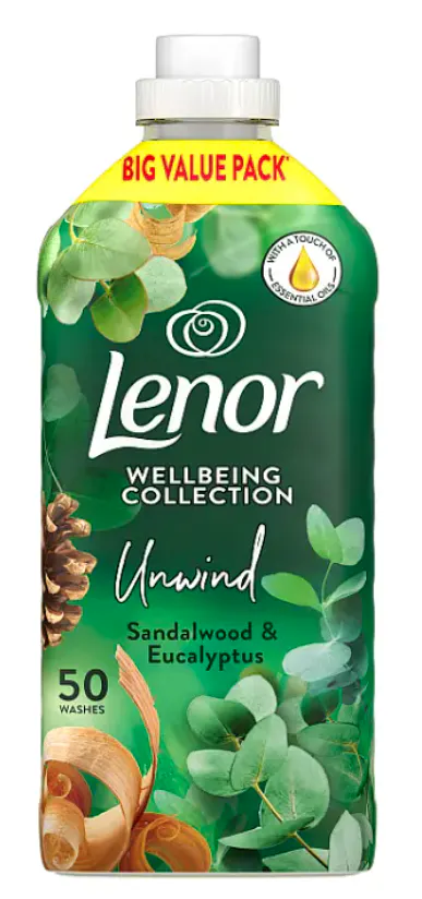 Lenor Fabric Conditioner Sandalwood & Eucalyptus 1650 ml