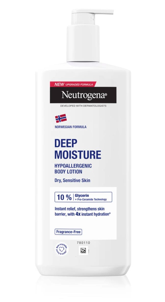 Neutrogena Deep Moisture Body Lotion Fragrance Free 400 ml