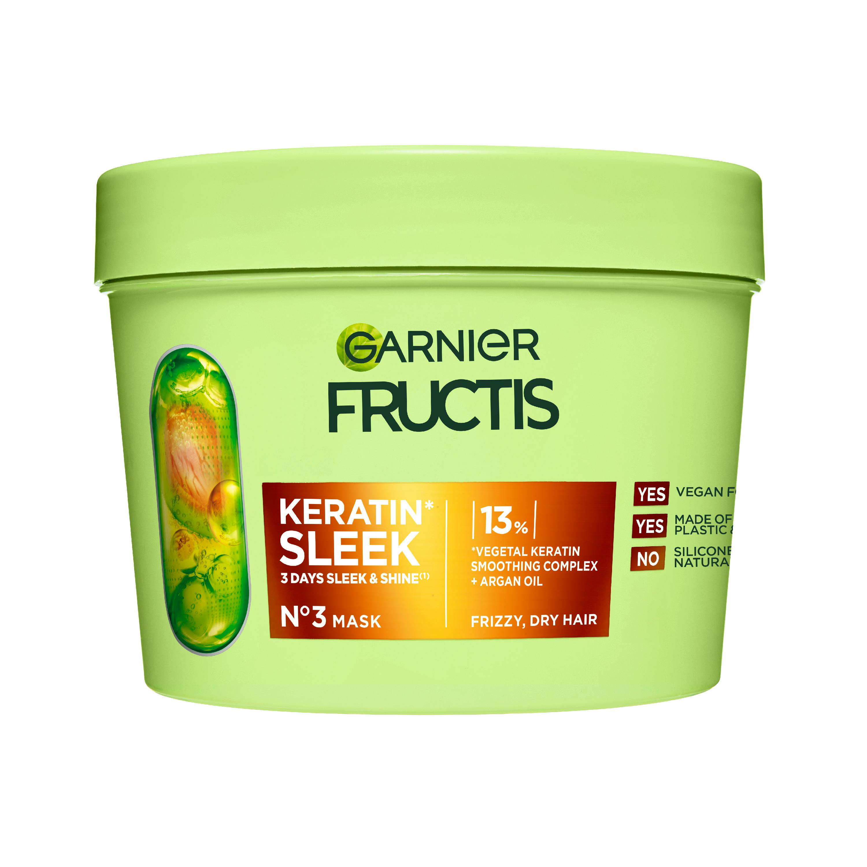 Garnier Fructis Keratin Sleek Hairmask 370 ml