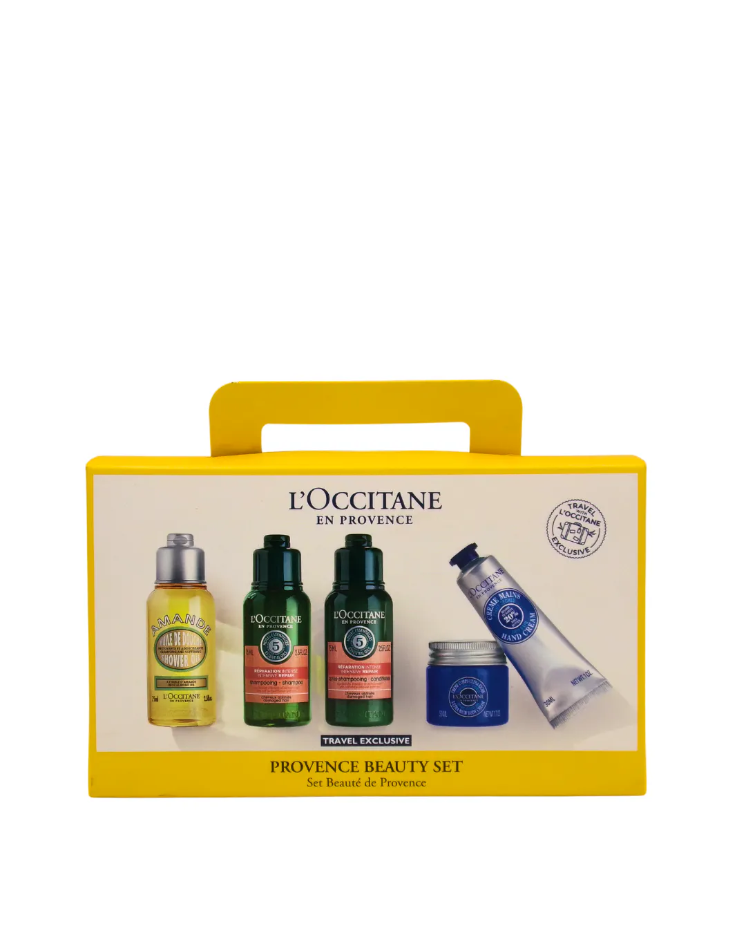 L'Occitane Beauty Set Travel Pack 75 ml + 75 ml + 30 ml + 50 ml