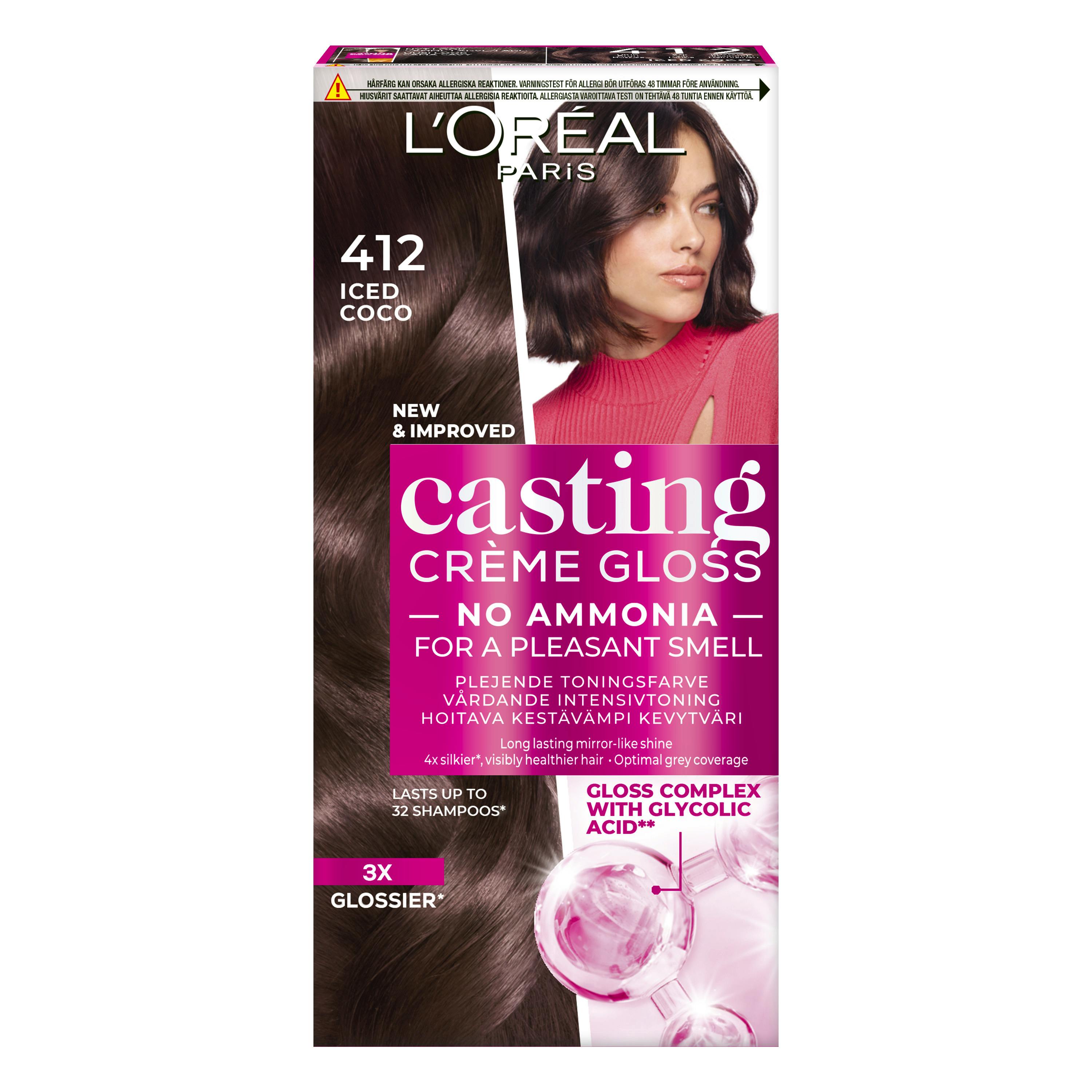 L'Oréal Paris Casting Crème Gloss 412 Iced Coco 1 stk