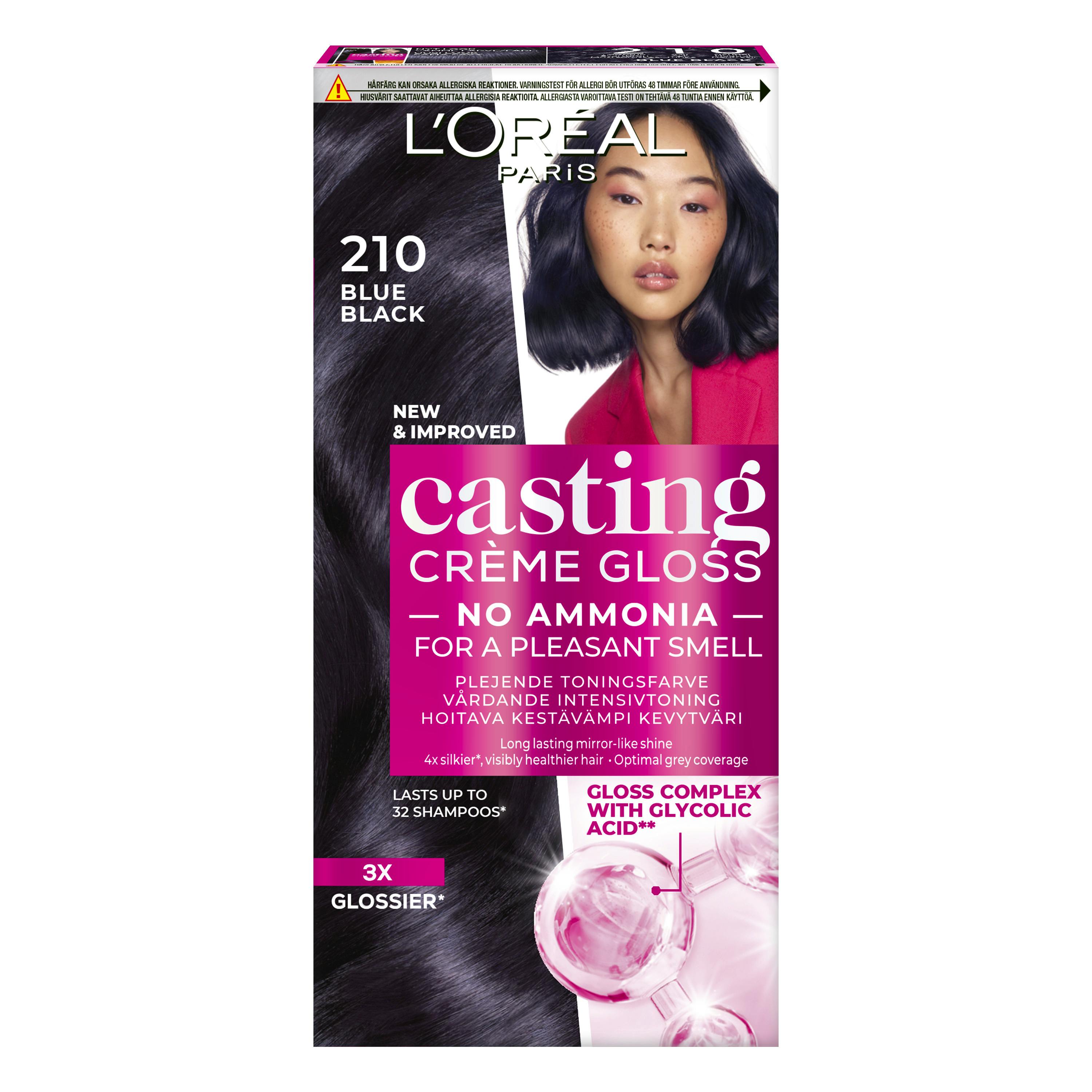 L'Oréal Paris Casting Creme Gloss 210 Black Blue 1 stk