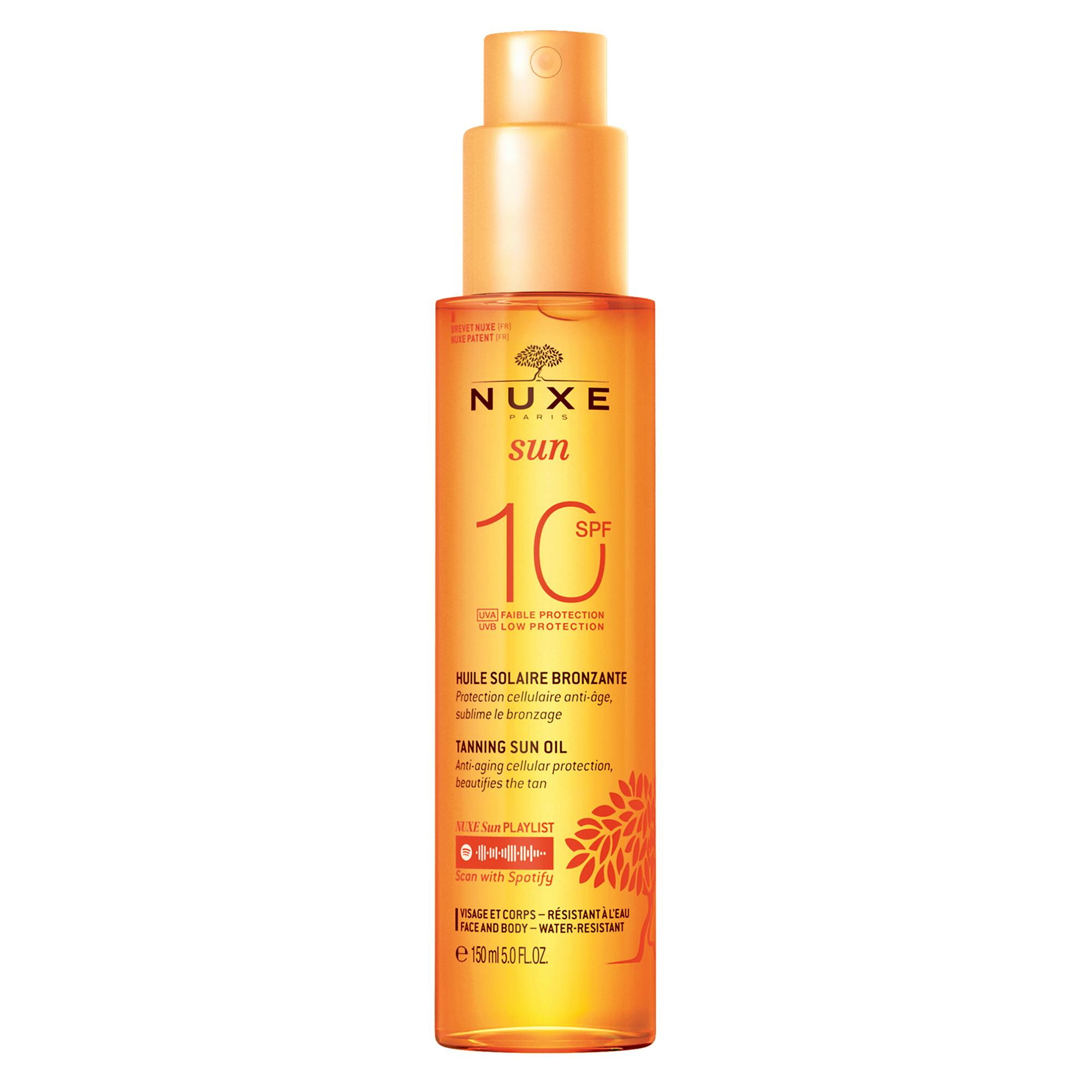 Nuxe Sun Tanning Oil Low Protection SPF10 150 ml