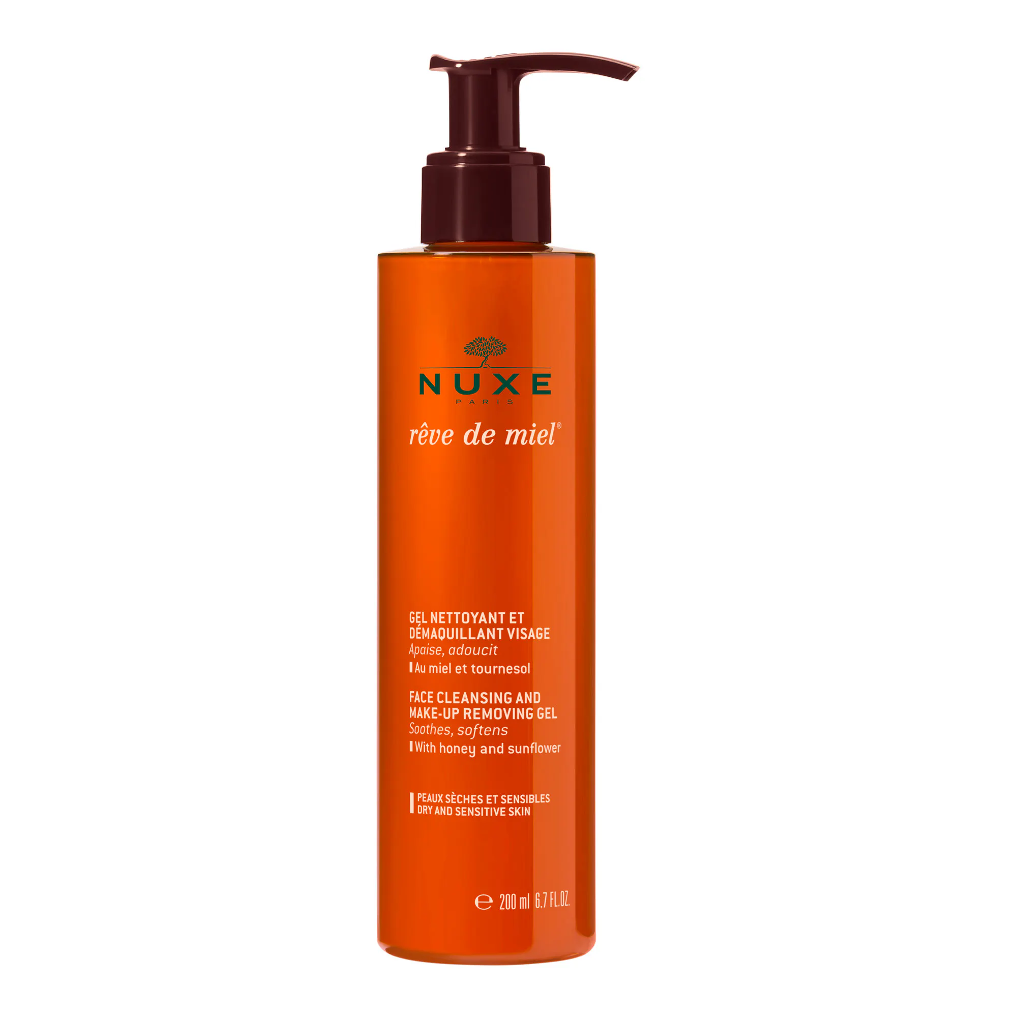Nuxe Réve de Miel Face Cleansing & Makeup Remover 200 ml