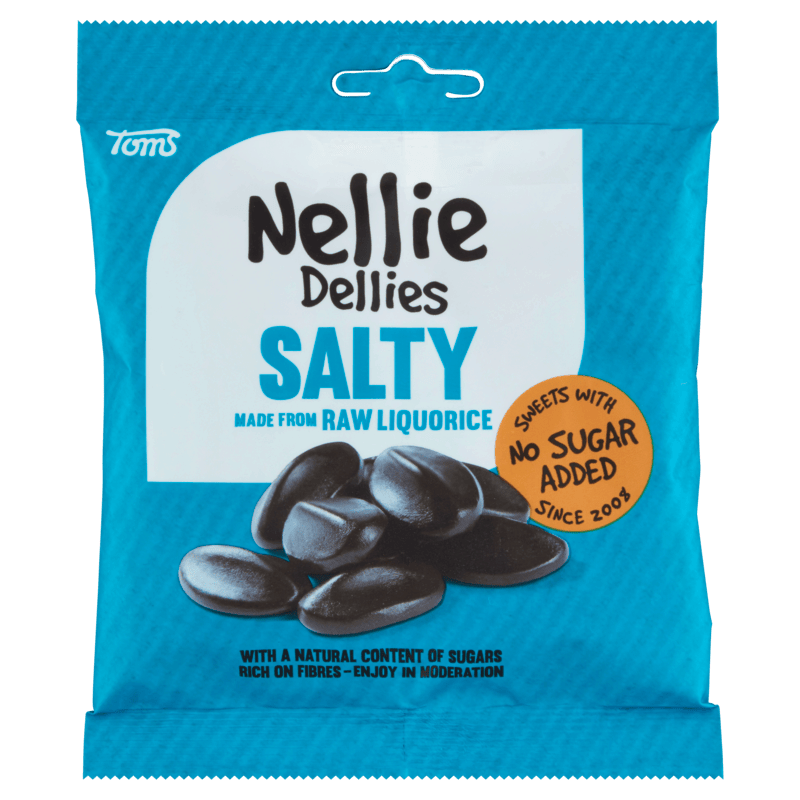 Nellie Dellies Salty Liquorice 90 g