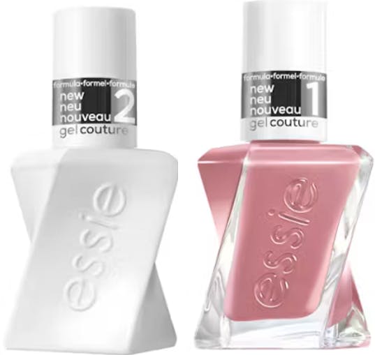 Essie Essie Gel Couture Top Coat & 485 Princess Charming 13.5 ml + 13.5 ml