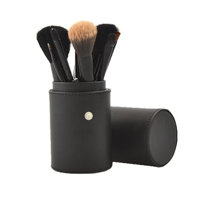 Basics Makeup Brush Set Black 12 pcs